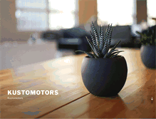 Tablet Screenshot of kustomotors.com